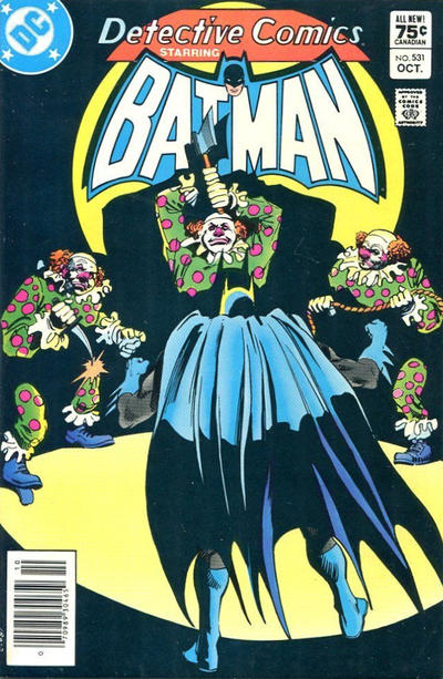 Cover for Detective Comics (DC, 1937 series) #531 [Canadian]