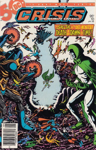 Cover for Crisis on Infinite Earths (DC, 1985 series) #10 [Canadian]