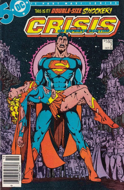 Cover for Crisis on Infinite Earths (DC, 1985 series) #7 [Canadian]