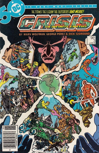 Cover for Crisis on Infinite Earths (DC, 1985 series) #3 [Canadian]