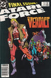 Cover Thumbnail for Atari Force (1984 series) #20 [Newsstand]