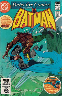 Cover for Detective Comics (DC, 1937 series) #505 [Direct]