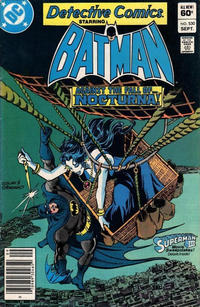 Cover Thumbnail for Detective Comics (DC, 1937 series) #530 [Newsstand]
