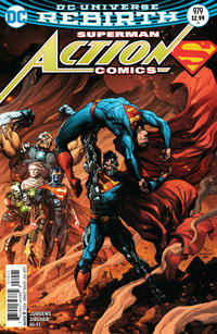 Cover for Action Comics (DC, 2011 series) #979 [Gary Frank Cover]
