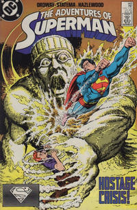 Cover for Adventures of Superman (DC, 1987 series) #443 [Direct]