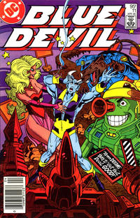Cover Thumbnail for Blue Devil (DC, 1984 series) #11 [Canadian]