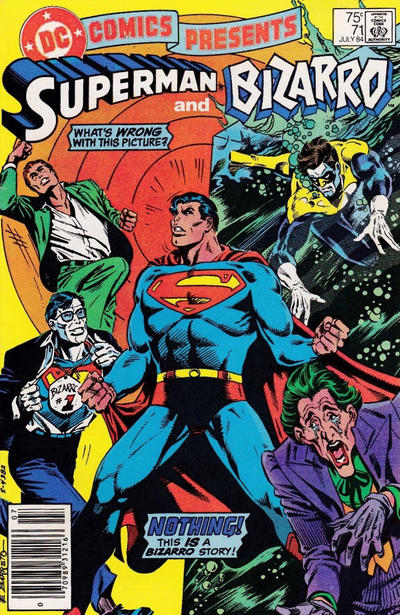 Cover for DC Comics Presents (DC, 1978 series) #71 [Newsstand]