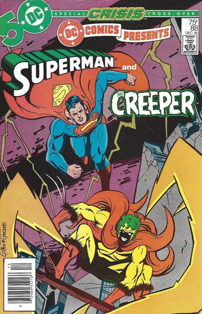 Cover for DC Comics Presents (DC, 1978 series) #88 [Newsstand]