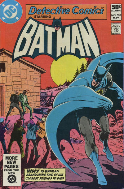 Cover for Detective Comics (DC, 1937 series) #502 [Direct]