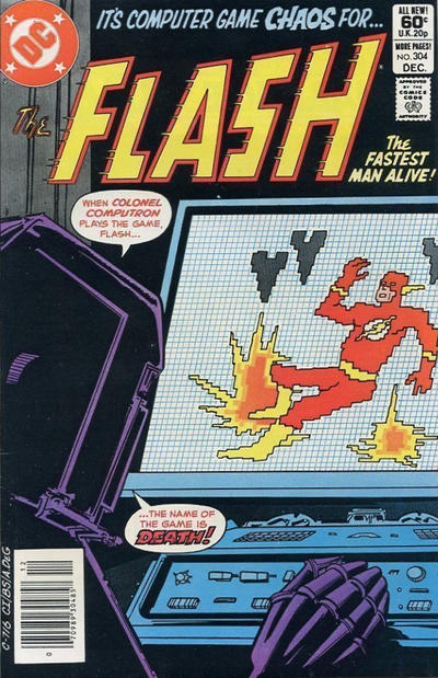 Cover for The Flash (DC, 1959 series) #304 [Newsstand]