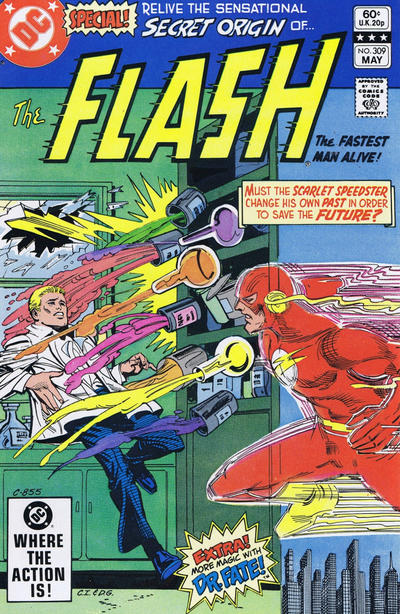 Cover for The Flash (DC, 1959 series) #309 [Direct]