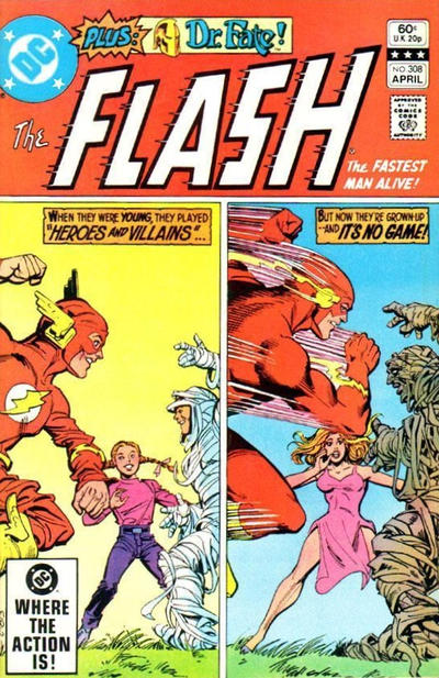 Cover for The Flash (DC, 1959 series) #308 [Direct]