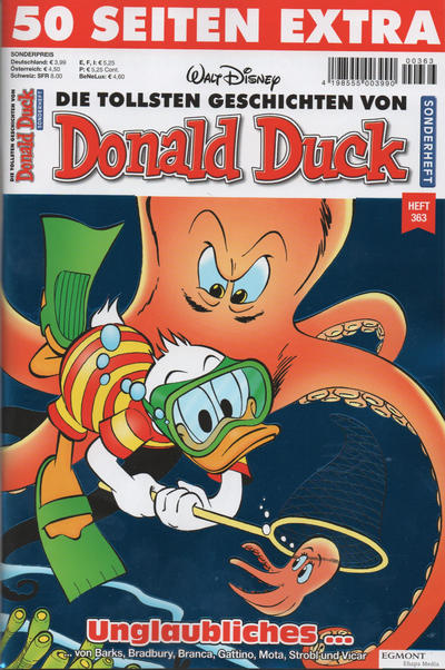 Cover for Die tollsten Geschichten von Donald Duck (Egmont Ehapa, 1965 series) #363