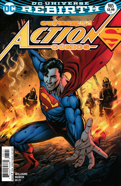 Cover for Action Comics (DC, 2011 series) #985 [Neil Edwards Cover]