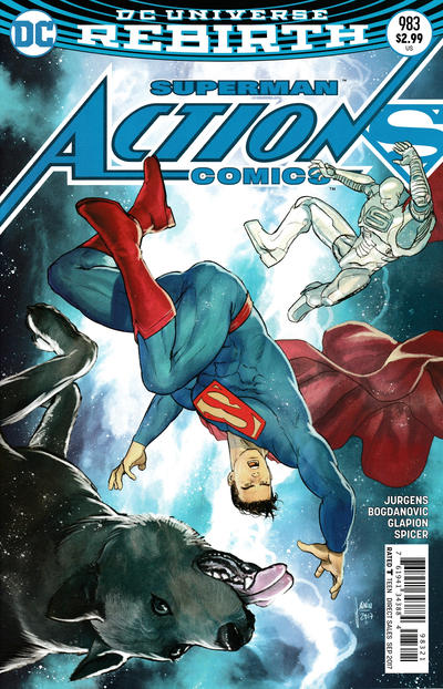 Cover for Action Comics (DC, 2011 series) #983 [Mikel Janín Cover]