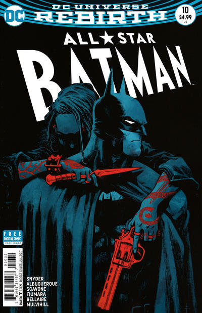 Cover for All Star Batman (DC, 2016 series) #10 [Sebastian Fiumara Cover]