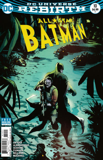 Cover for All Star Batman (DC, 2016 series) #10 [Rafael Albuquerque "Swamp" Cover]