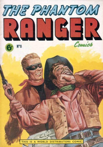 Cover for The Phantom Ranger (World Distributors, 1955 series) #8