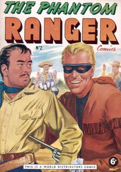 Cover for The Phantom Ranger (World Distributors, 1955 series) #2