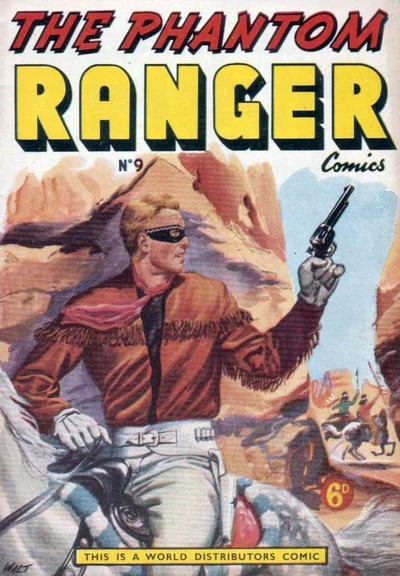 Cover for The Phantom Ranger (World Distributors, 1955 series) #9