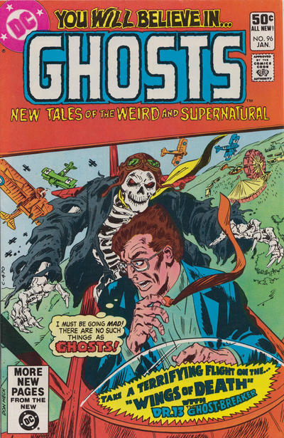 Cover for Ghosts (DC, 1971 series) #96 [Direct]
