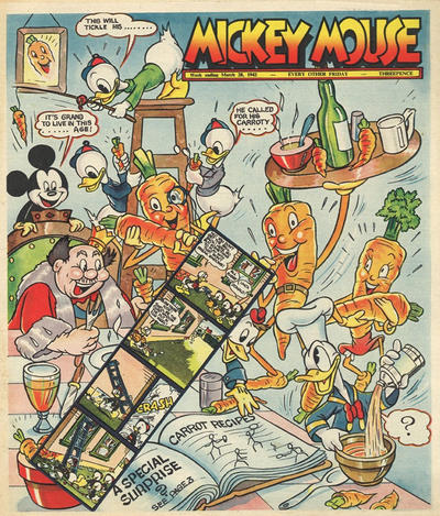 Cover for Mickey Mouse Weekly (Odhams, 1936 series) #295