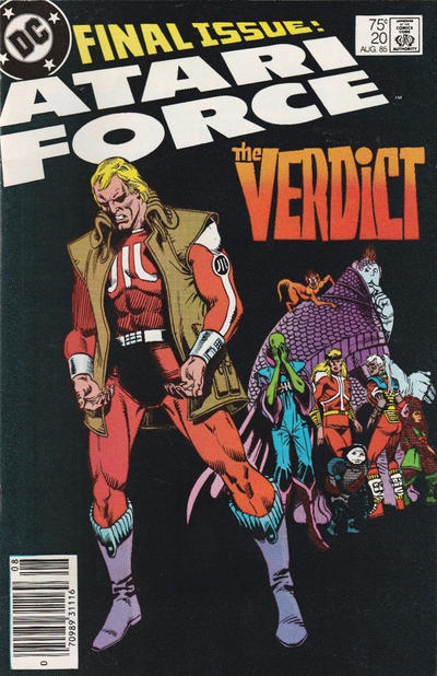 Cover for Atari Force (DC, 1984 series) #20 [Newsstand]