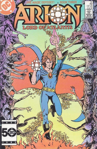 Cover for Arion, Lord of Atlantis (DC, 1982 series) #32 [Direct]