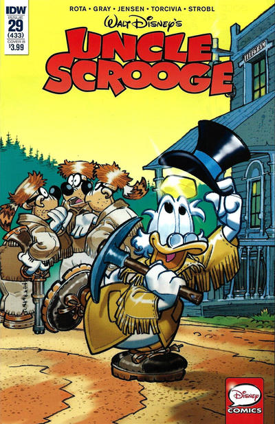 Cover for Uncle Scrooge (IDW, 2015 series) #29 / 433 [Cover B]