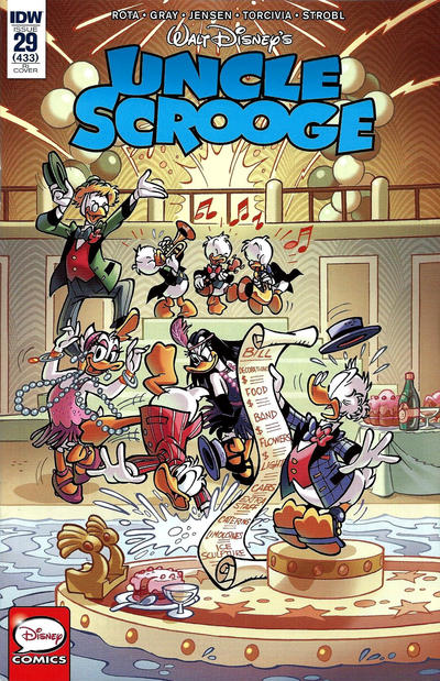 Cover for Uncle Scrooge (IDW, 2015 series) #29 / 433 [Retailer Incentive Cover Variant]