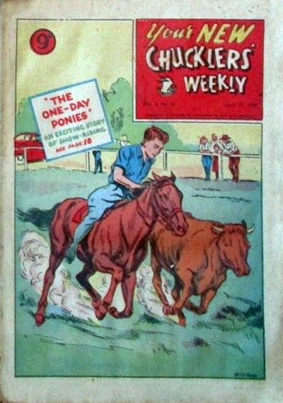 Cover for Chucklers' Weekly (Consolidated Press, 1954 series) #v4#51