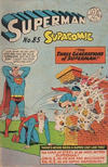 Cover for Superman Supacomic (K. G. Murray, 1959 series) #85
