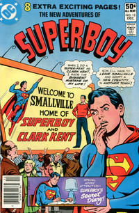 Cover Thumbnail for The New Adventures of Superboy (DC, 1980 series) #12 [Newsstand]
