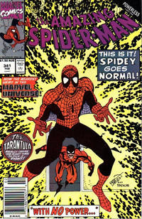 Cover Thumbnail for The Amazing Spider-Man (Marvel, 1963 series) #341 [Australian]