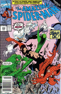 Cover for The Amazing Spider-Man (Marvel, 1963 series) #342 [Australian]
