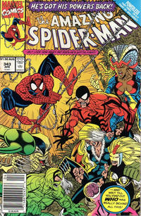 Cover Thumbnail for The Amazing Spider-Man (Marvel, 1963 series) #343 [Australian]
