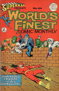 Cover Thumbnail for Superman Presents World's Finest Comic Monthly (K. G. Murray, 1965 series) #34