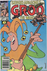 Cover for Sergio Aragonés Groo the Wanderer (Marvel, 1985 series) #56 [Newsstand]