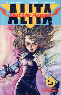 Cover Thumbnail for Battle Angel Alita (Viz, 1992 series) #5