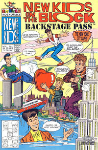 Cover Thumbnail for New Kids on the Block Backstage Pass (Harvey, 1990 series) #7 [Direct]