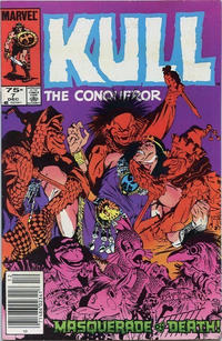 Cover for Kull the Conqueror (Marvel, 1983 series) #7 [Canadian]