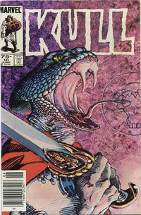 Cover Thumbnail for Kull the Conqueror (Marvel, 1983 series) #10 [Canadian]
