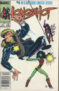 Cover Thumbnail for Longshot (Marvel, 1985 series) #4 [Canadian]
