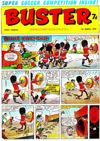 Cover Thumbnail for Buster (IPC, 1960 series) #7 March 1970 [511]
