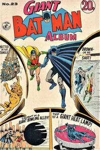 Cover Thumbnail for Giant Batman Album (K. G. Murray, 1962 series) #23