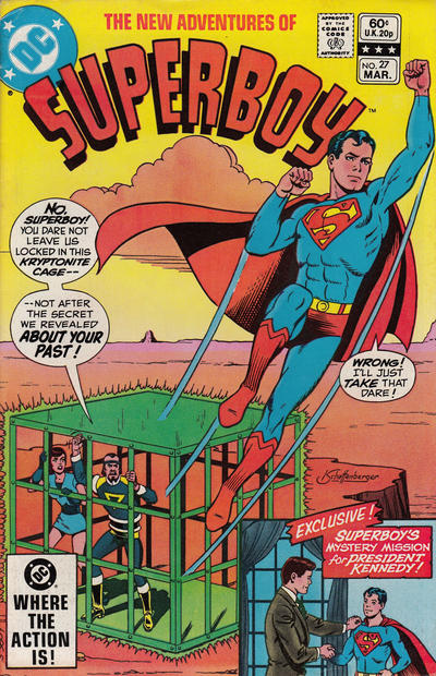 Cover for The New Adventures of Superboy (DC, 1980 series) #27 [Direct]