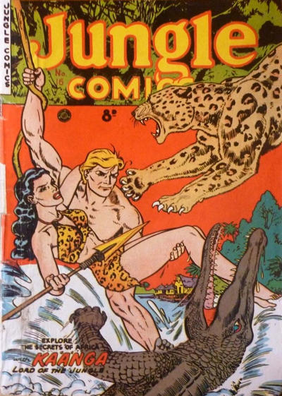 Cover for Jungle Comics (H. John Edwards, 1950 ? series) #16