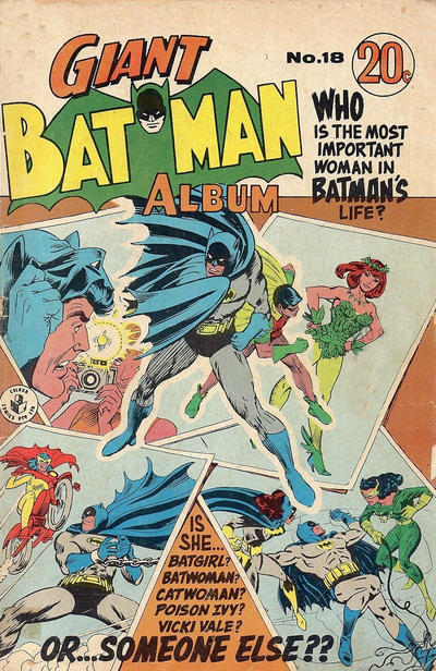Cover for Giant Batman Album (K. G. Murray, 1962 series) #18