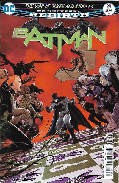Cover for Batman (DC, 2016 series) #29