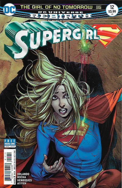 Cover for Supergirl (DC, 2016 series) #12